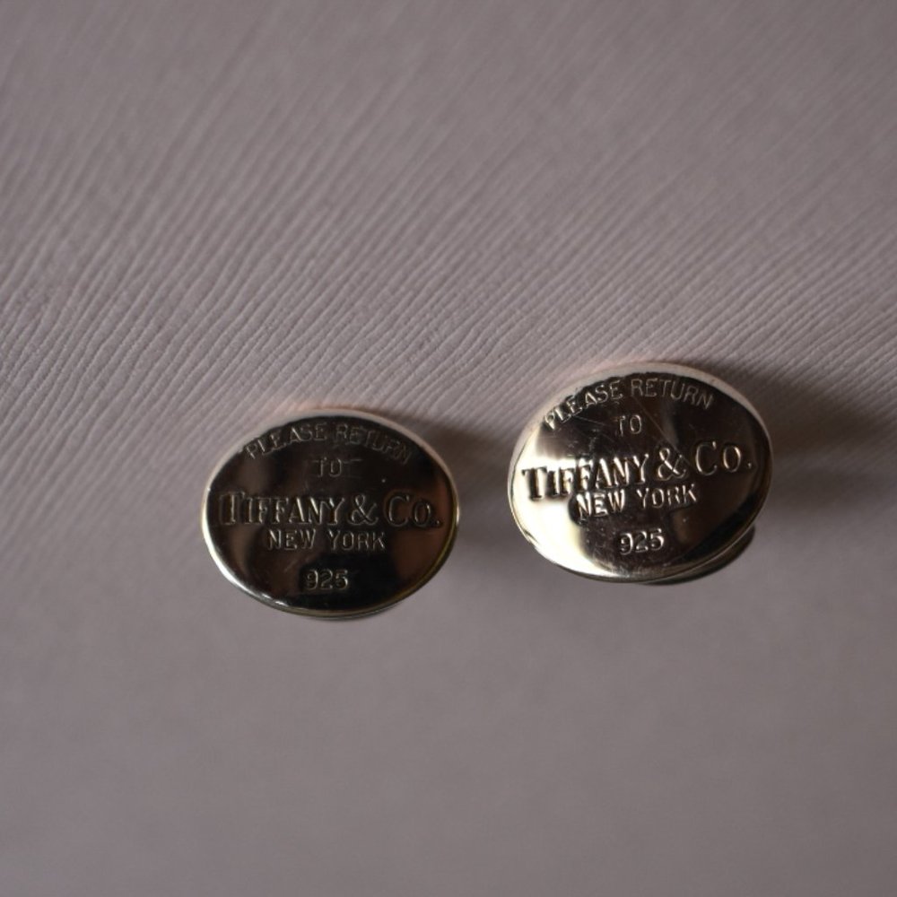 Tiffany & Co Sterling Silver Cuff Links
